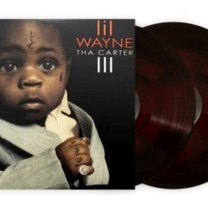 Lil Wayne Tha Carter III 2-LP ~ Excl. 180g Colored Vinyl + Stencil ~ Brand New!